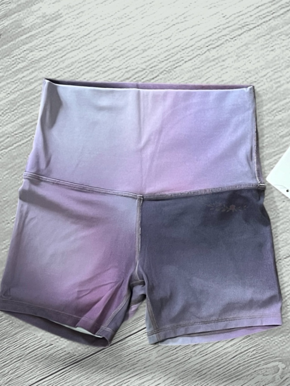 Lululemon Align Shorts 4” Aurora Haze Purple Multi NWT Size 4